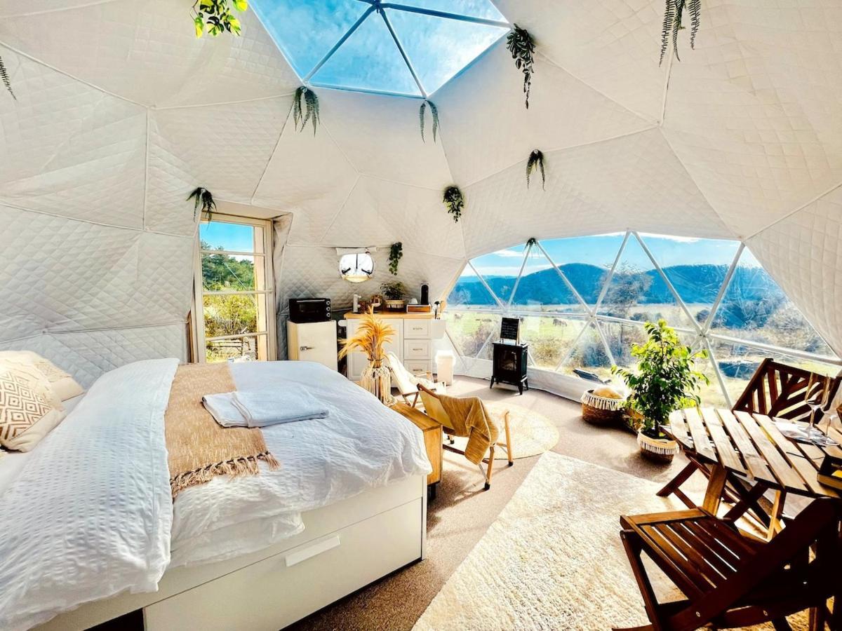 Maiersdorf Glamping Hohe Wand - Zelt Mit Sternenfenster Und Whirlpool酒店 外观 照片
