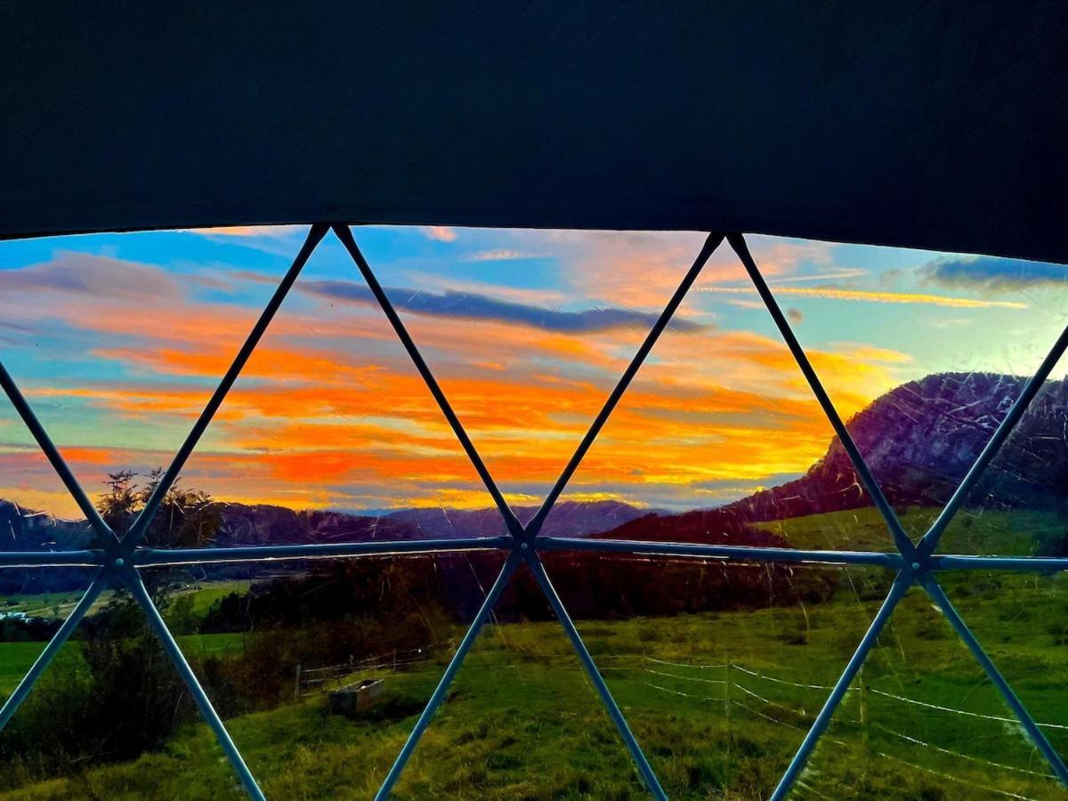 Maiersdorf Glamping Hohe Wand - Zelt Mit Sternenfenster Und Whirlpool酒店 外观 照片