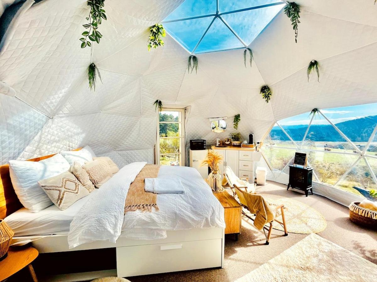 Maiersdorf Glamping Hohe Wand - Zelt Mit Sternenfenster Und Whirlpool酒店 外观 照片